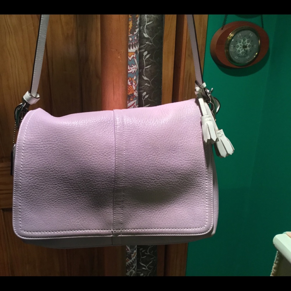 Coach leather bag